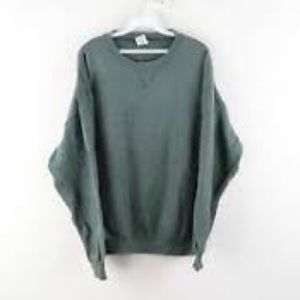 Faded Green Russell Crewneck